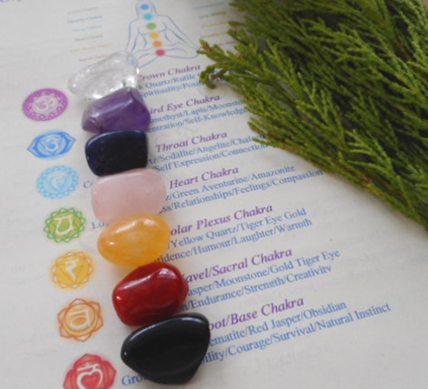 Chakra Crystal Mojo Bag - Tree Of Life Shoppe