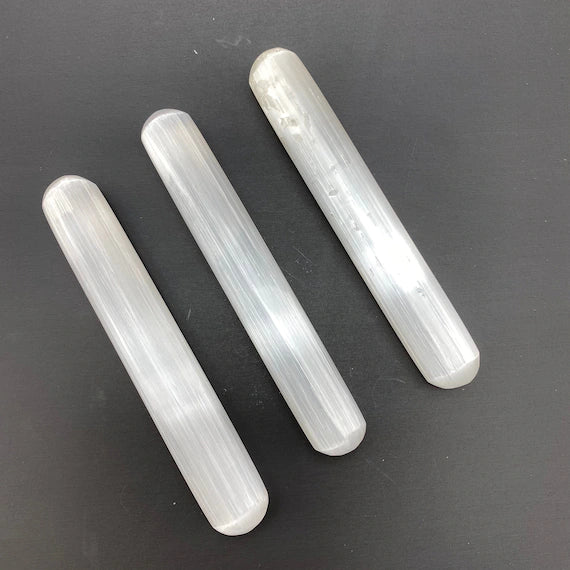 Selenite Massage Wand 4"
