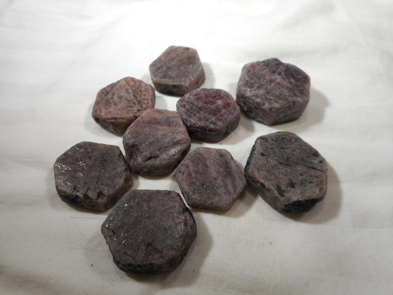 Ruby, Hexagon - Tree Of Life Shoppe