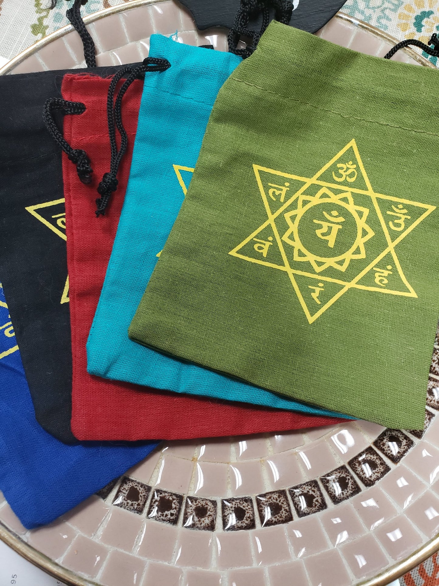 Star of David Cotton Pouch