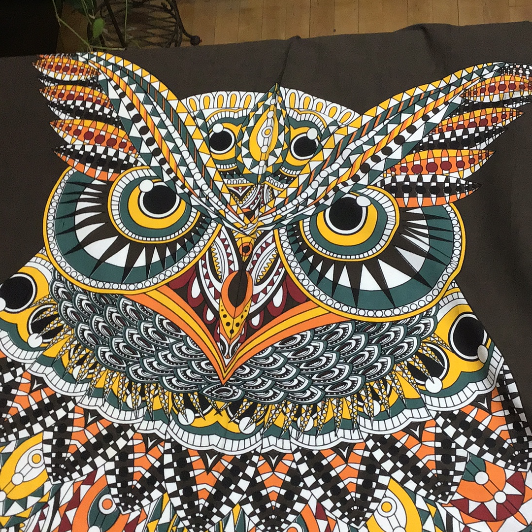 Sacred Owl Tapestry 54”x86” - Tree Of Life Shoppe