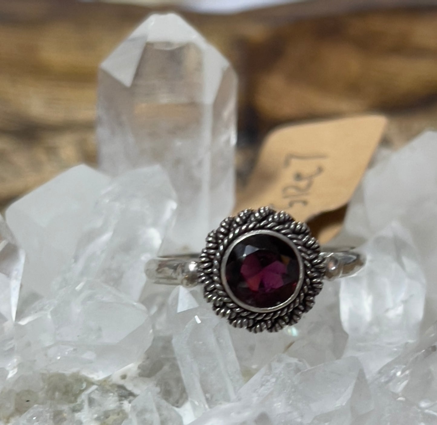 Classic Gemstone / Crystal Sterling Silver 925 Rings - Various Styles and Sizes