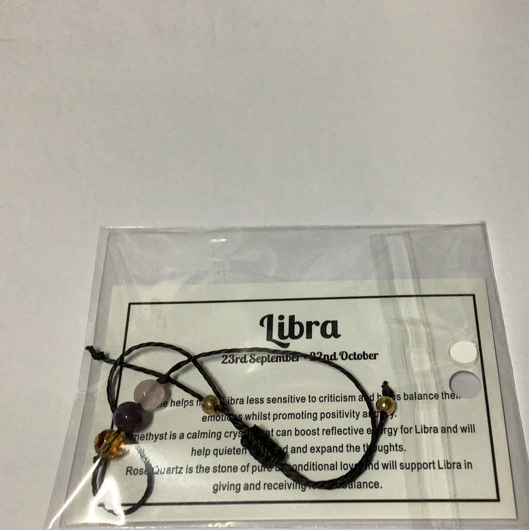 Zodiac Crystal Bracelets / Anklets