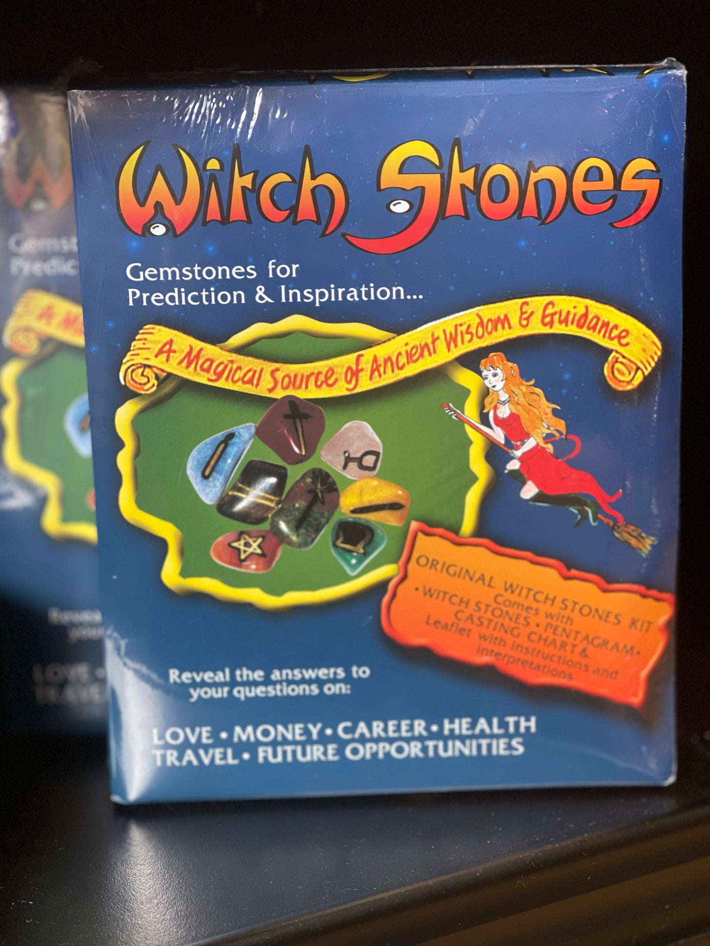 Witch Stones Casting Gemstones for Prediction and Inspiration Set