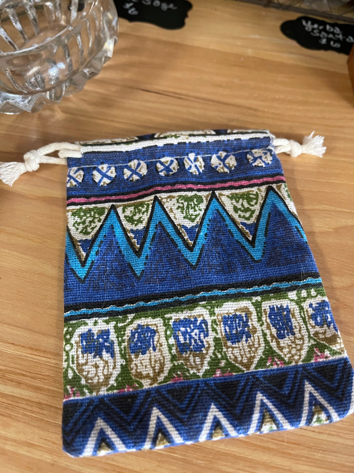 Cotton Drawstring Pouch 3 x 5 inches