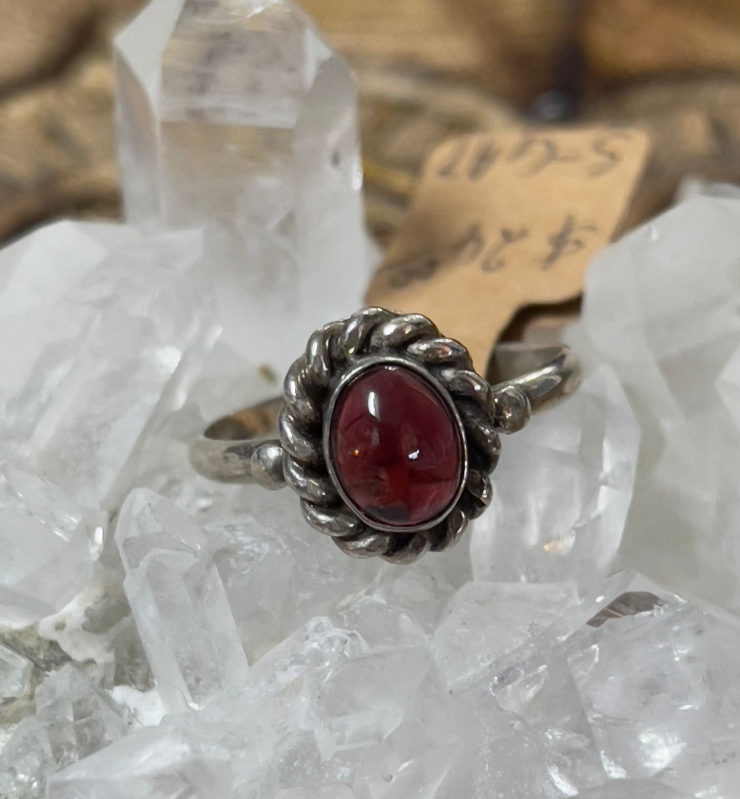 Classic Gemstone / Crystal Sterling Silver 925 Rings - Various Styles and Sizes