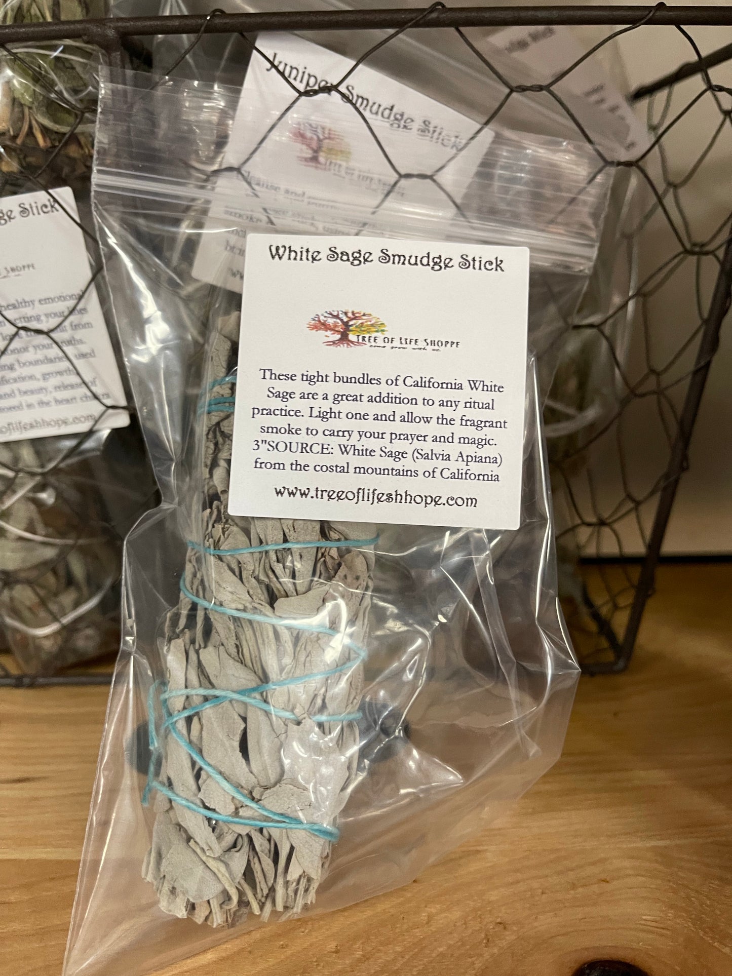 White Sage Stick 4"
