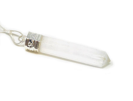 Single Point Gemstone Pencil Pendants - Various