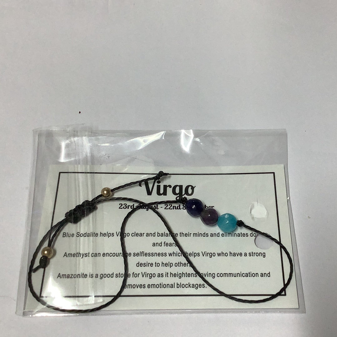 Zodiac Crystal Bracelets / Anklets