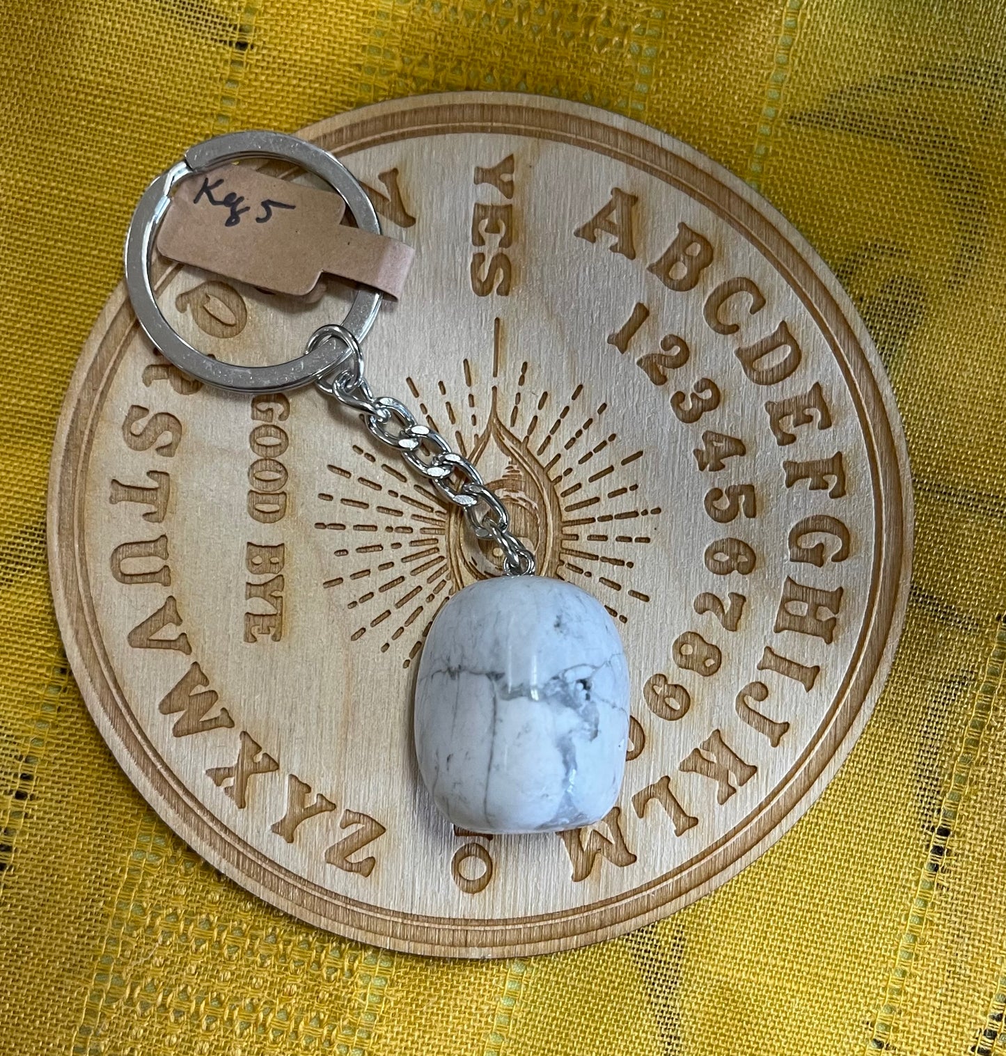 Gemstone & Crystal Keychain - Various - Hand Crafted