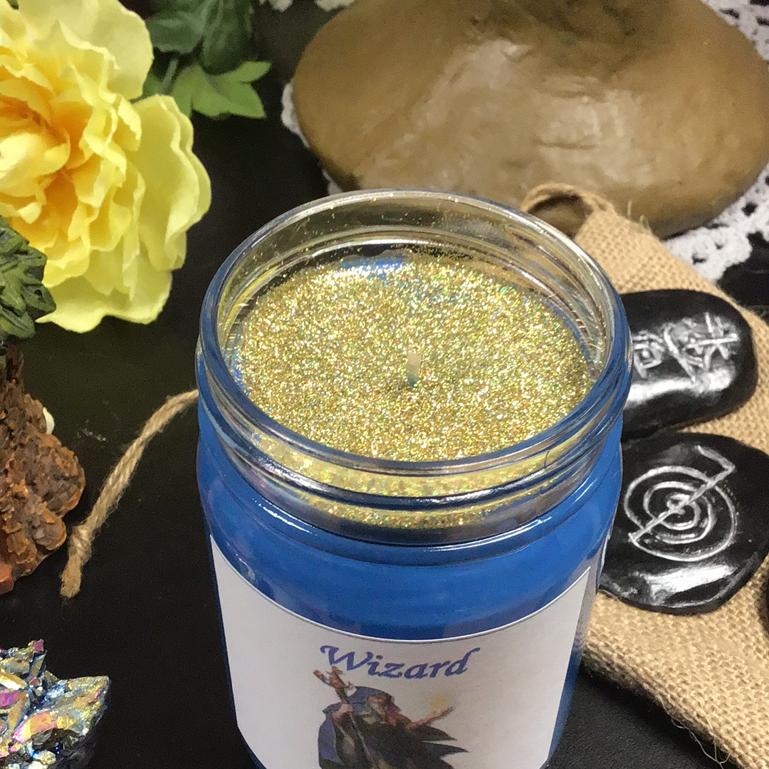 Wizard Soy Intention Candle - Tree Of Life Shoppe