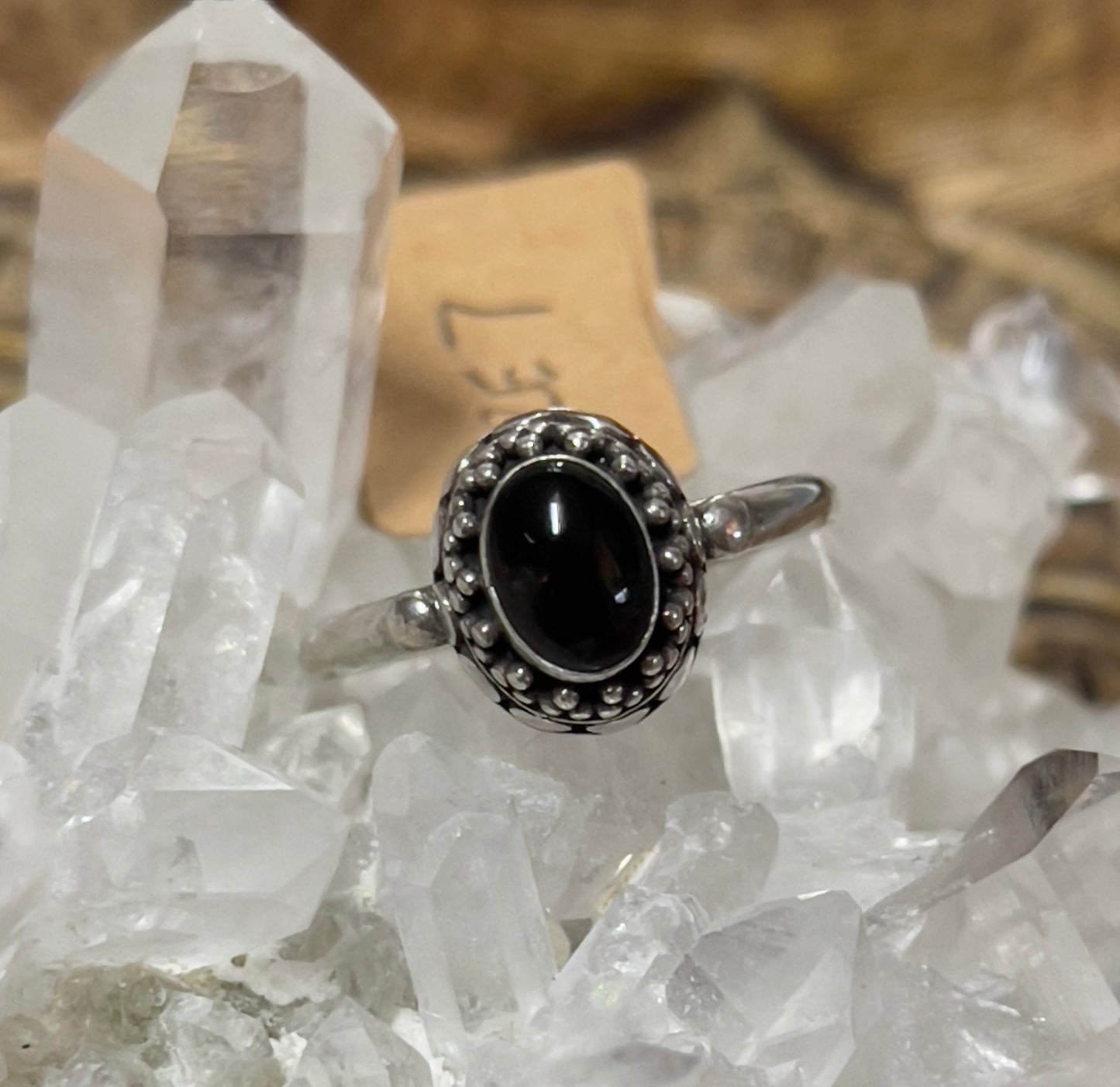Classic Gemstone / Crystal Sterling Silver 925 Rings - Various Styles and Sizes