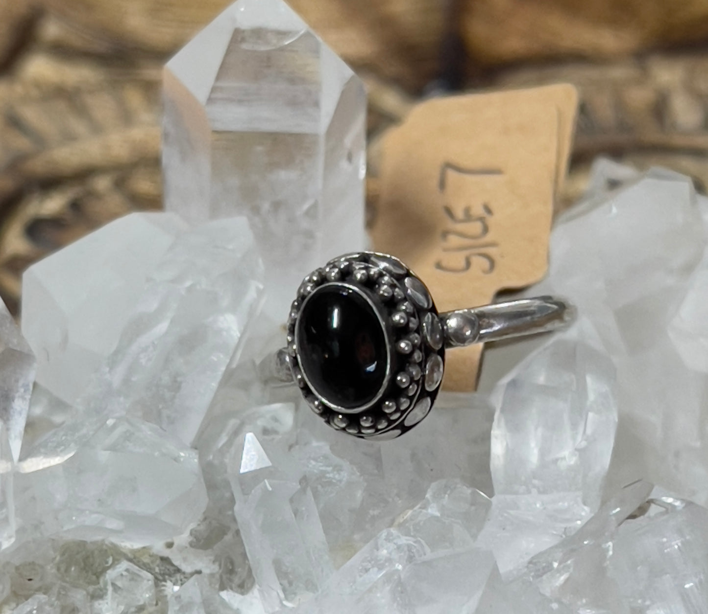Classic Gemstone / Crystal Sterling Silver 925 Rings - Various Styles and Sizes