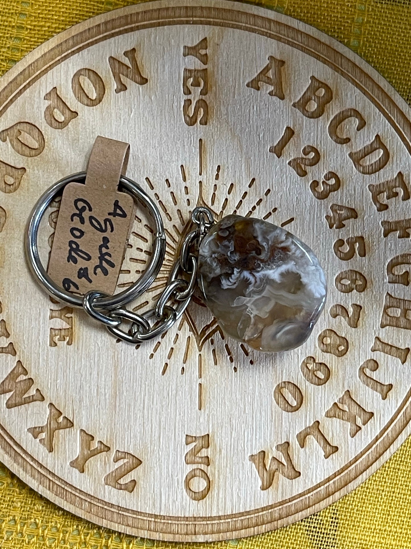 Gemstone & Crystal Keychain - Various - Hand Crafted