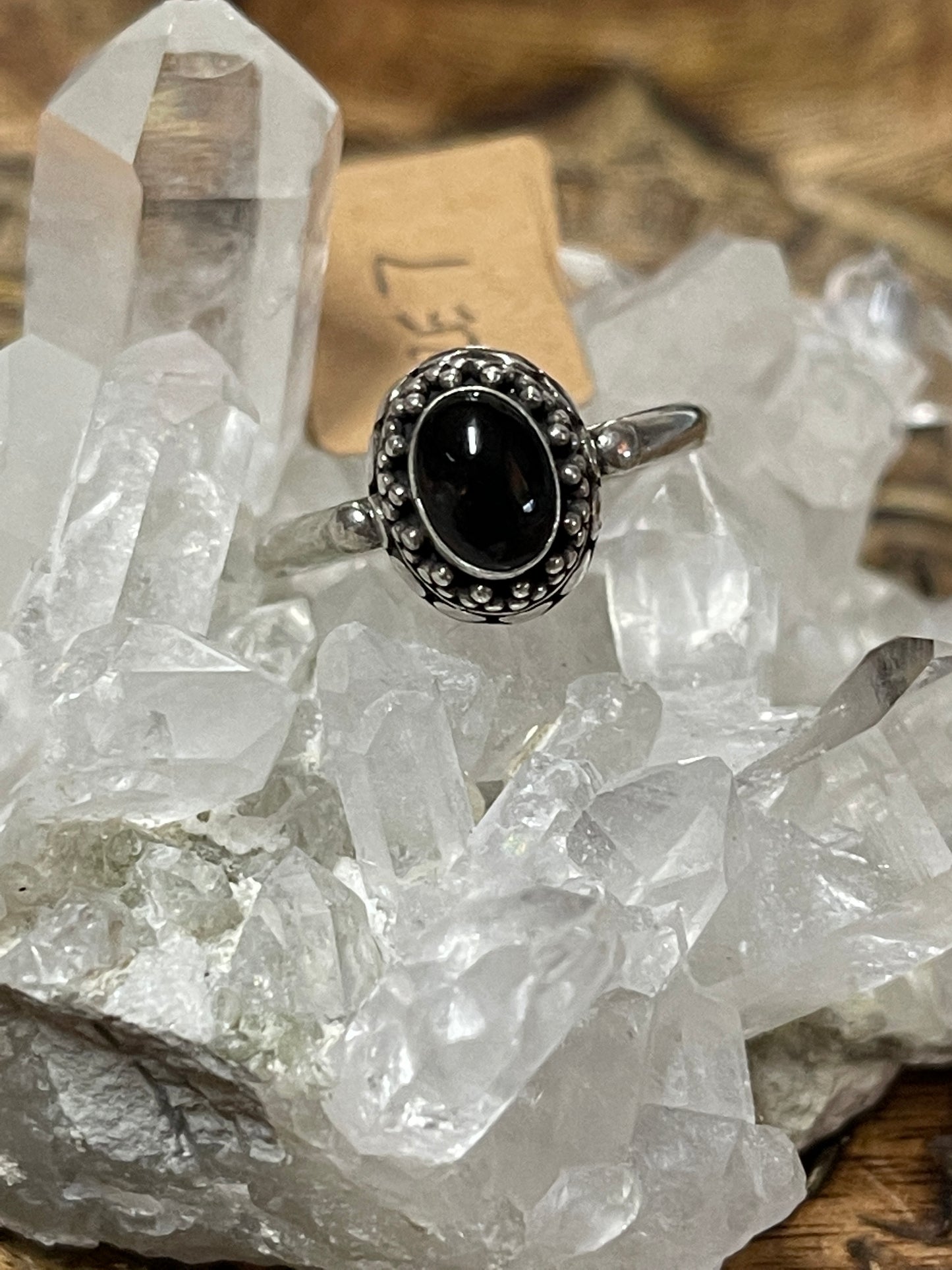 Classic Gemstone / Crystal Sterling Silver 925 Rings - Various Styles and Sizes