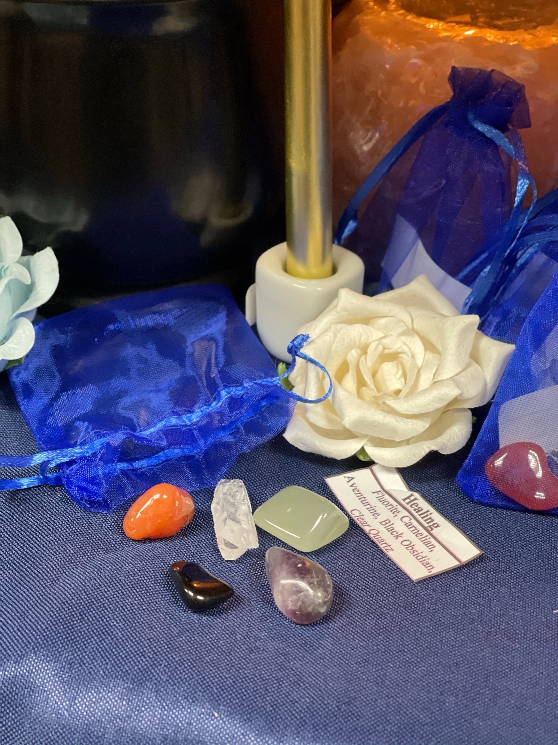 Healing Crystal Mojo Bag - Tree Of Life Shoppe