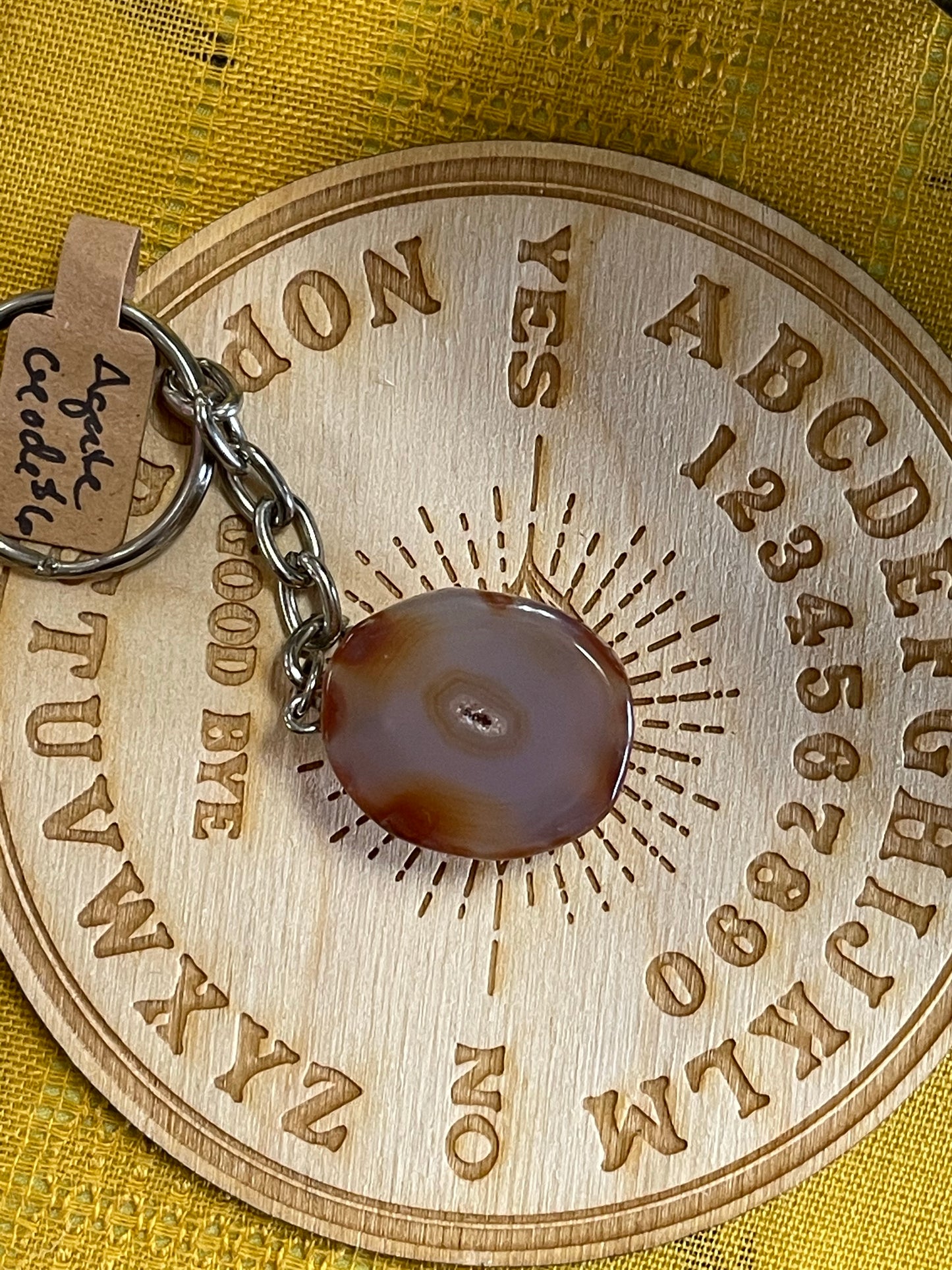 Gemstone & Crystal Keychain - Various - Hand Crafted
