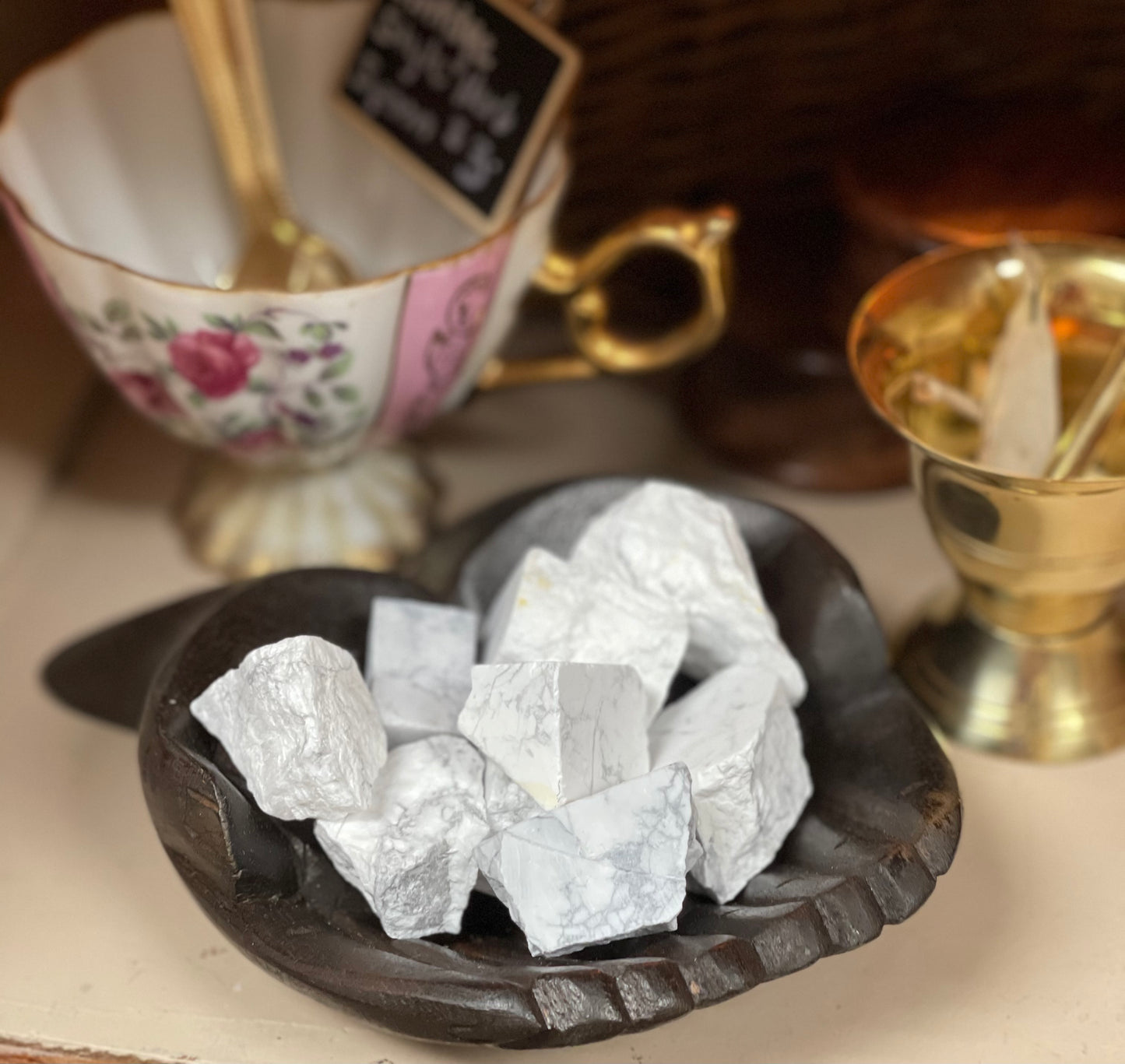 Howlite, White - Raw - Tree Of Life Shoppe