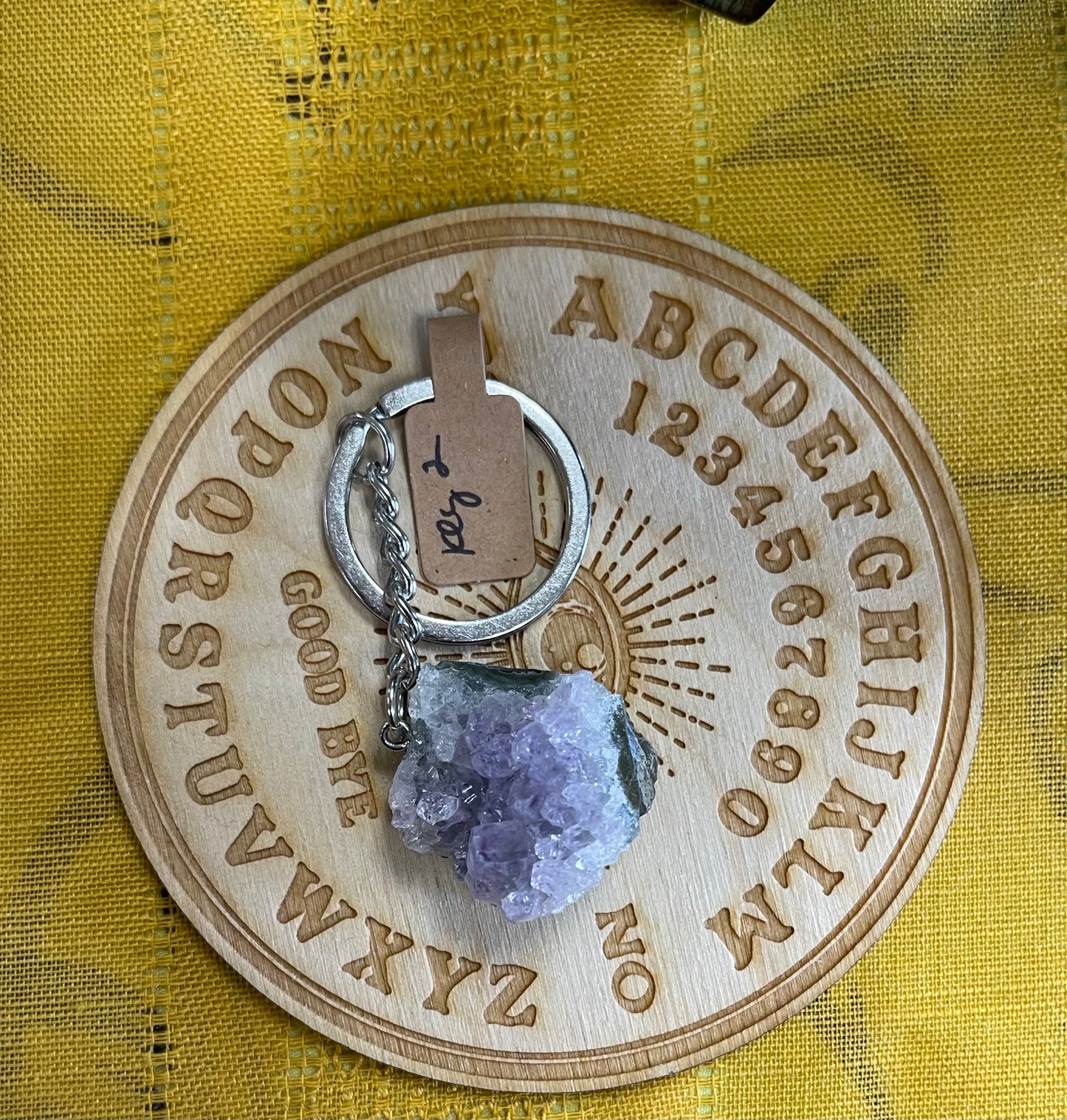 Gemstone & Crystal Keychain - Various - Hand Crafted