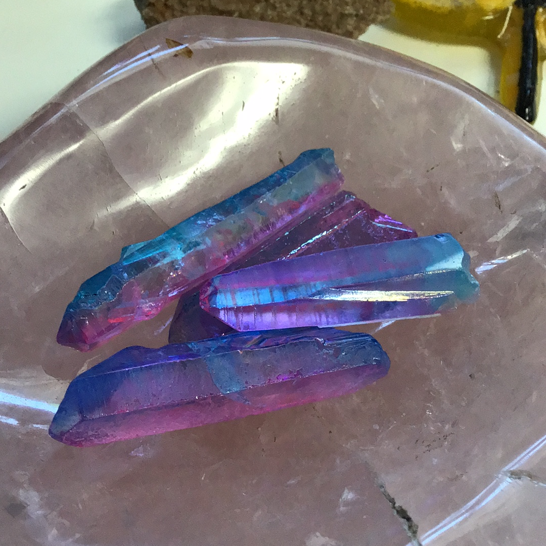 Purple Aura Quartz Points - Tree Of Life Shoppe