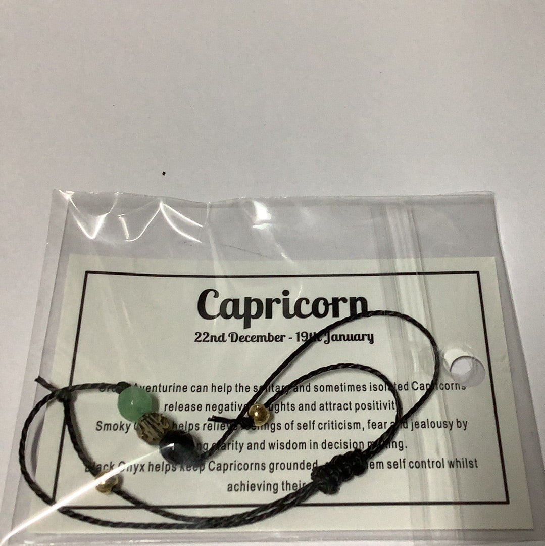 Zodiac Crystal Bracelets / Anklets