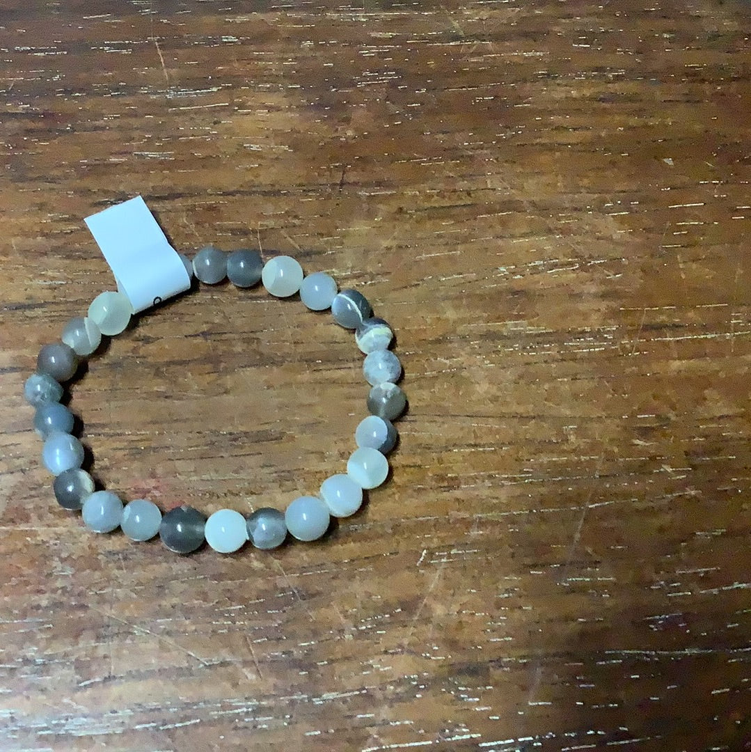 Moonstone - Bead Bracelet - 8mm