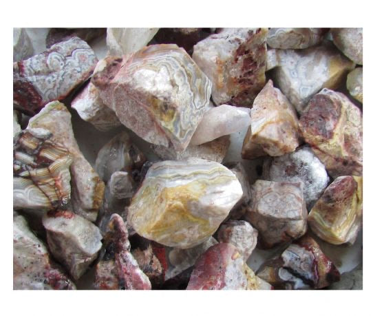 Crazy Lace Agate - Raw