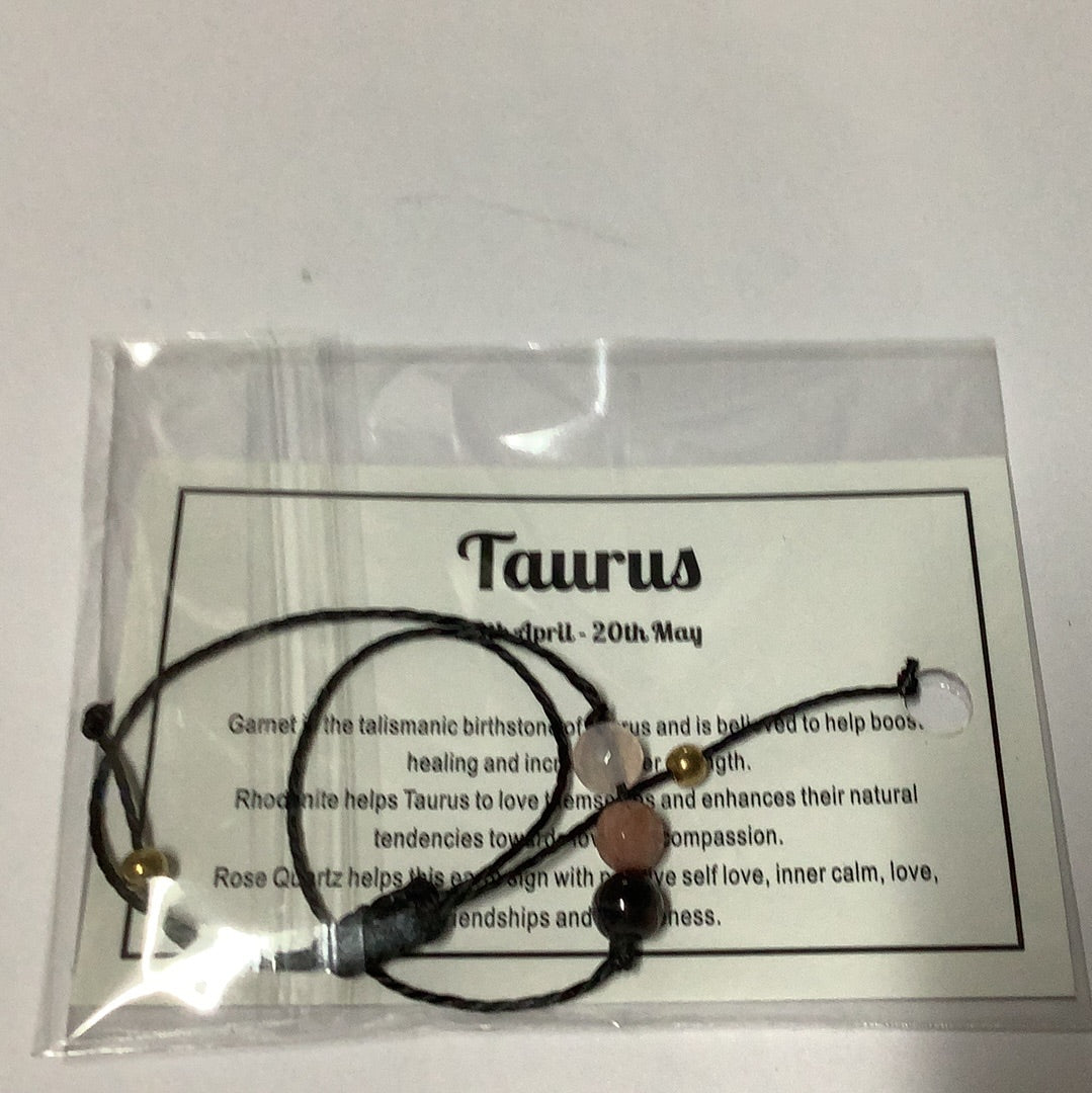 Zodiac Crystal Bracelets / Anklets