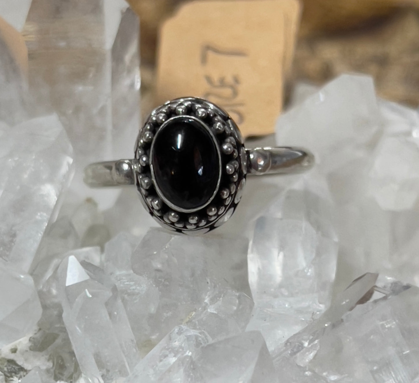 Classic Gemstone / Crystal Sterling Silver 925 Rings - Various Styles and Sizes