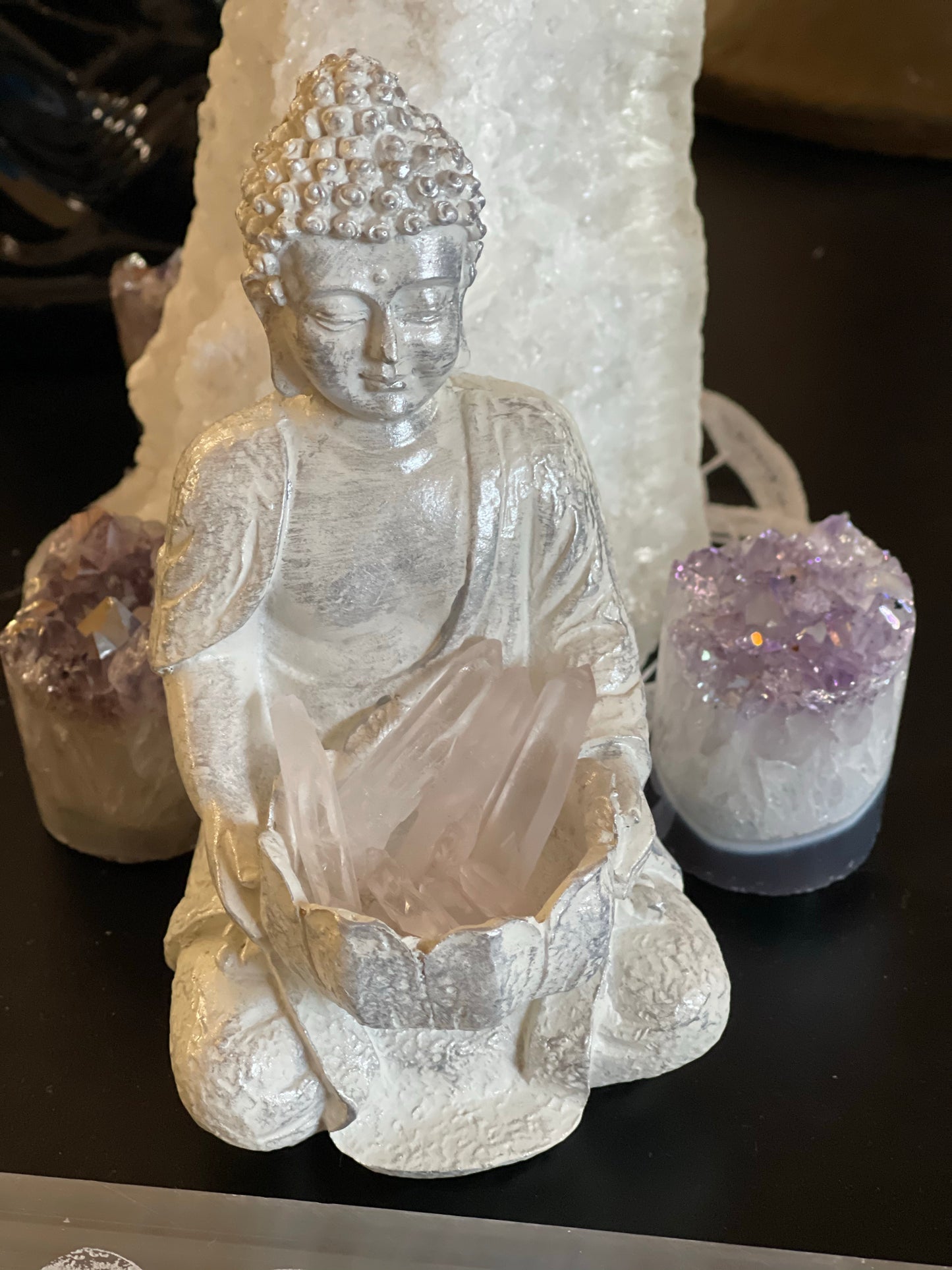 Pink Lemurian Quartz Points Set - Tree Of Life Shoppe