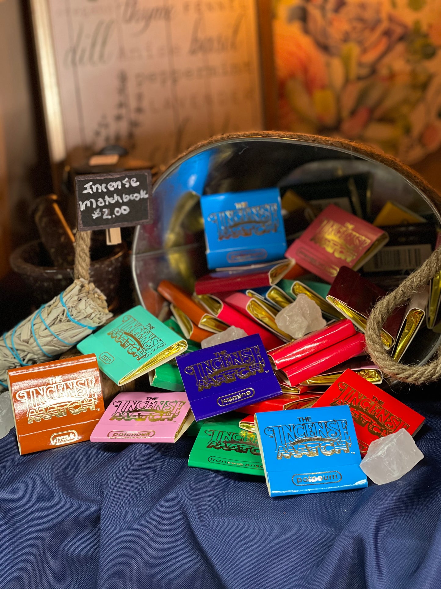 Incense Matcbooks - Various - Tree Of Life Shoppe