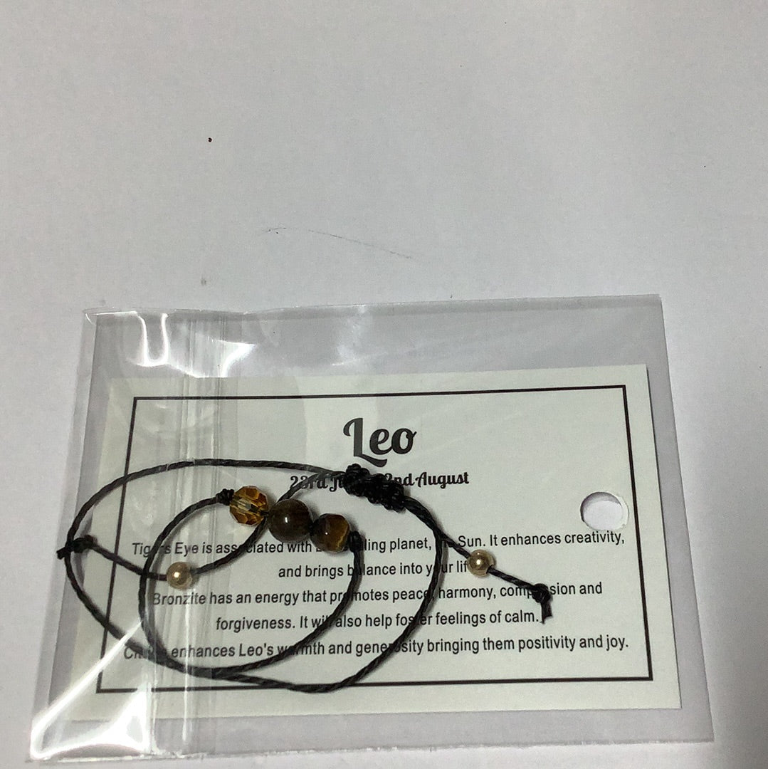 Zodiac Crystal Bracelets / Anklets