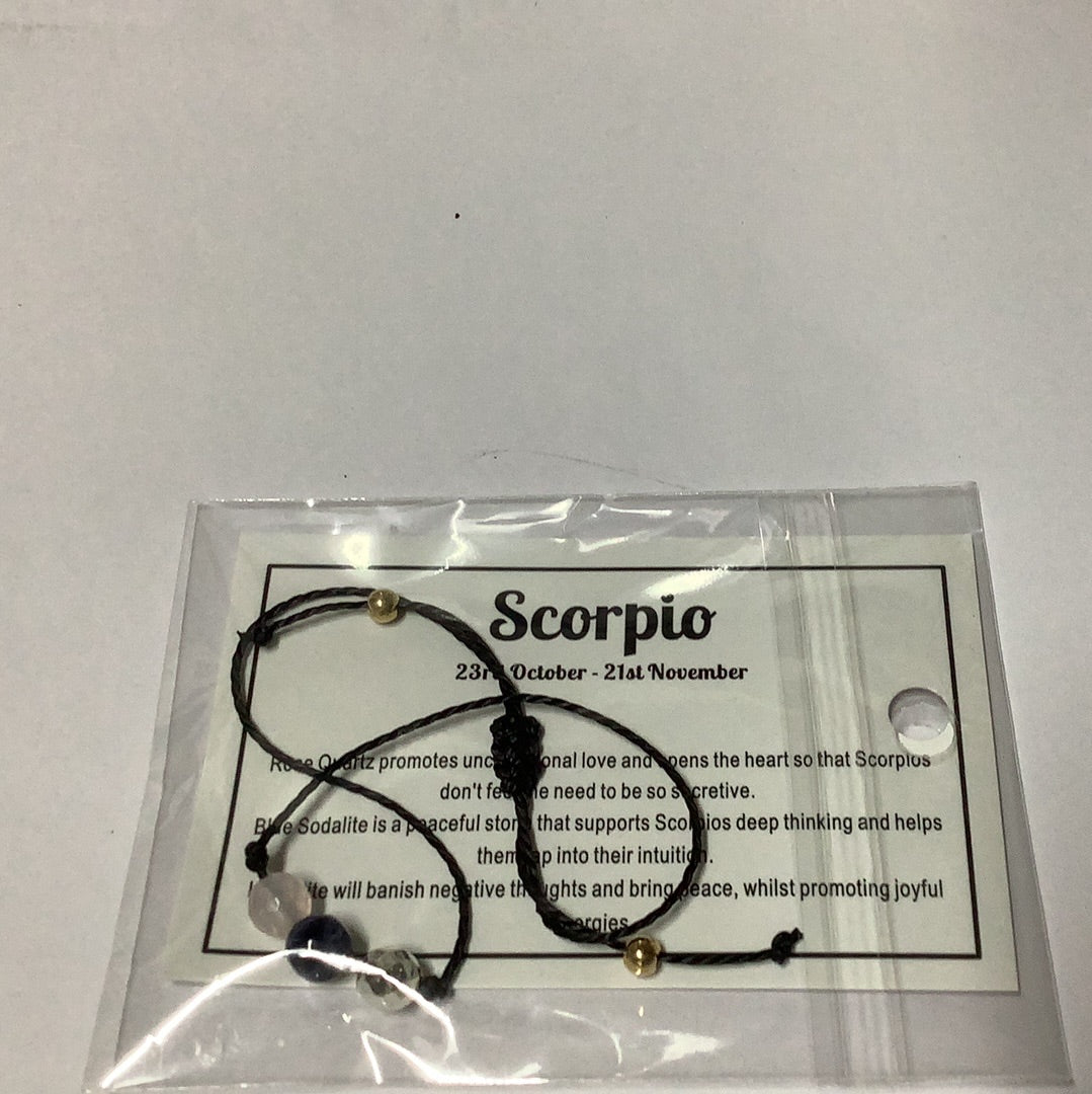 Zodiac Crystal Bracelets / Anklets