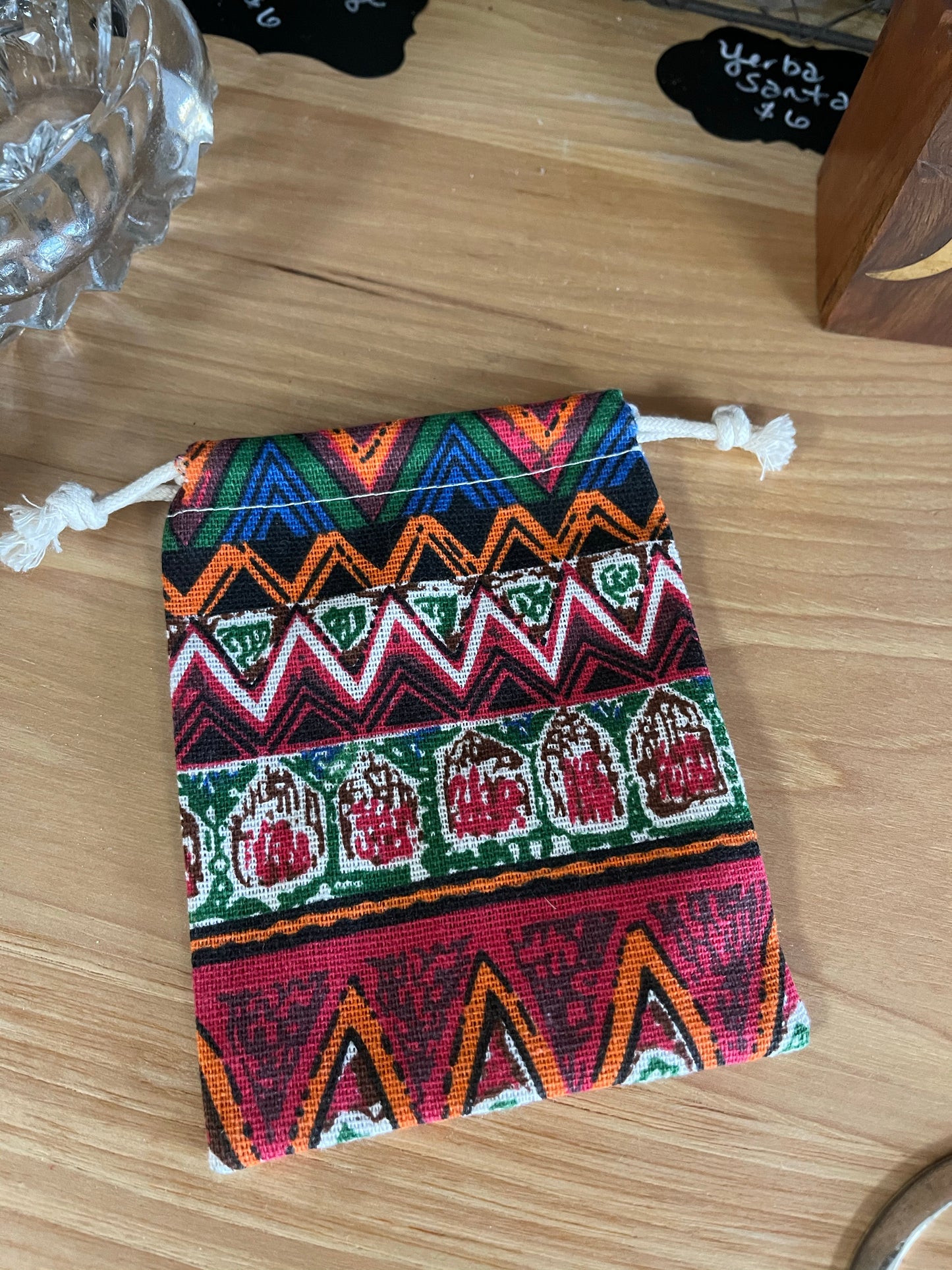 Cotton Drawstring Pouch 3 x 5 inches