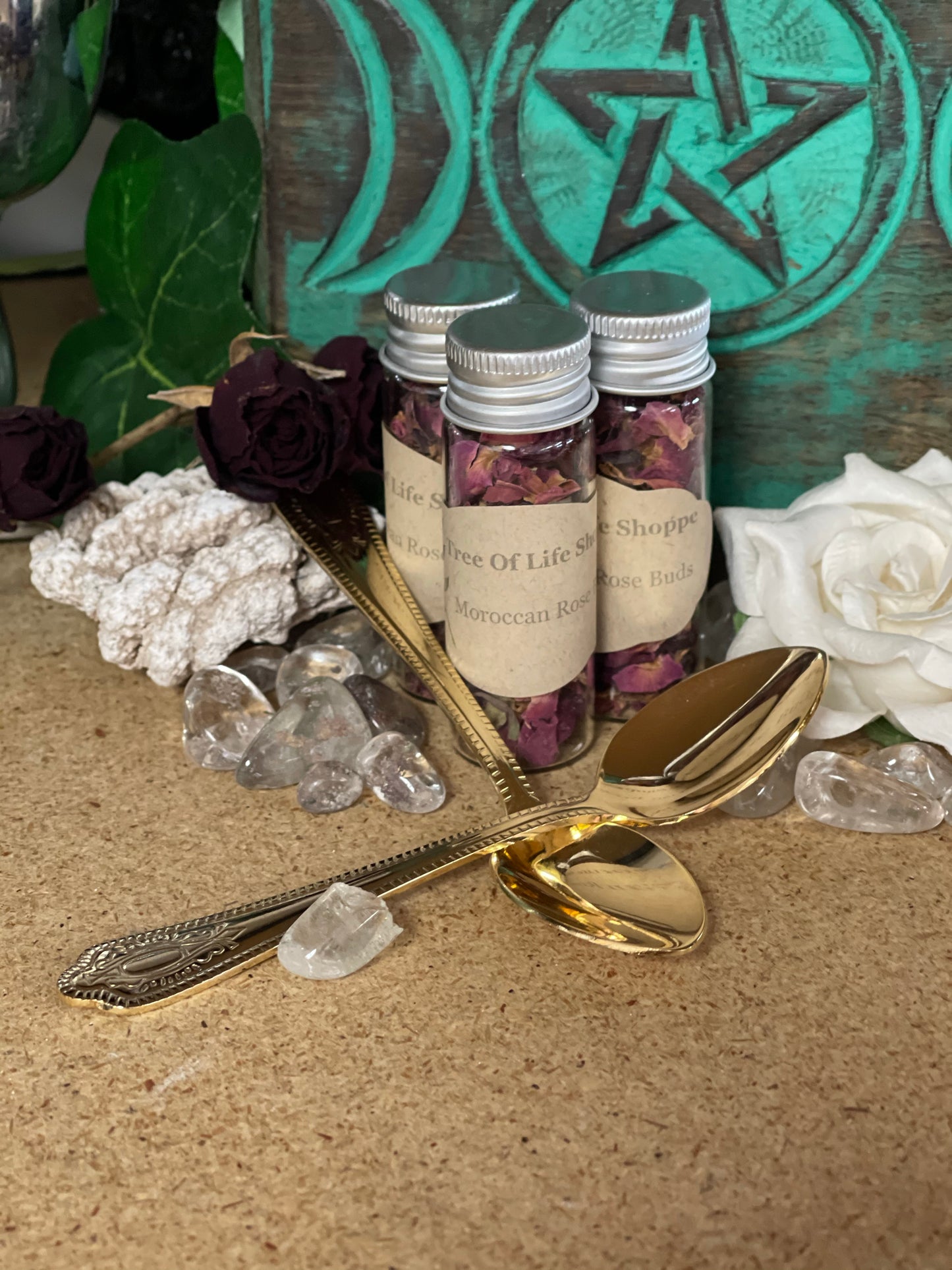 Vintage Styles Herbal Spoons - Tree Of Life Shoppe