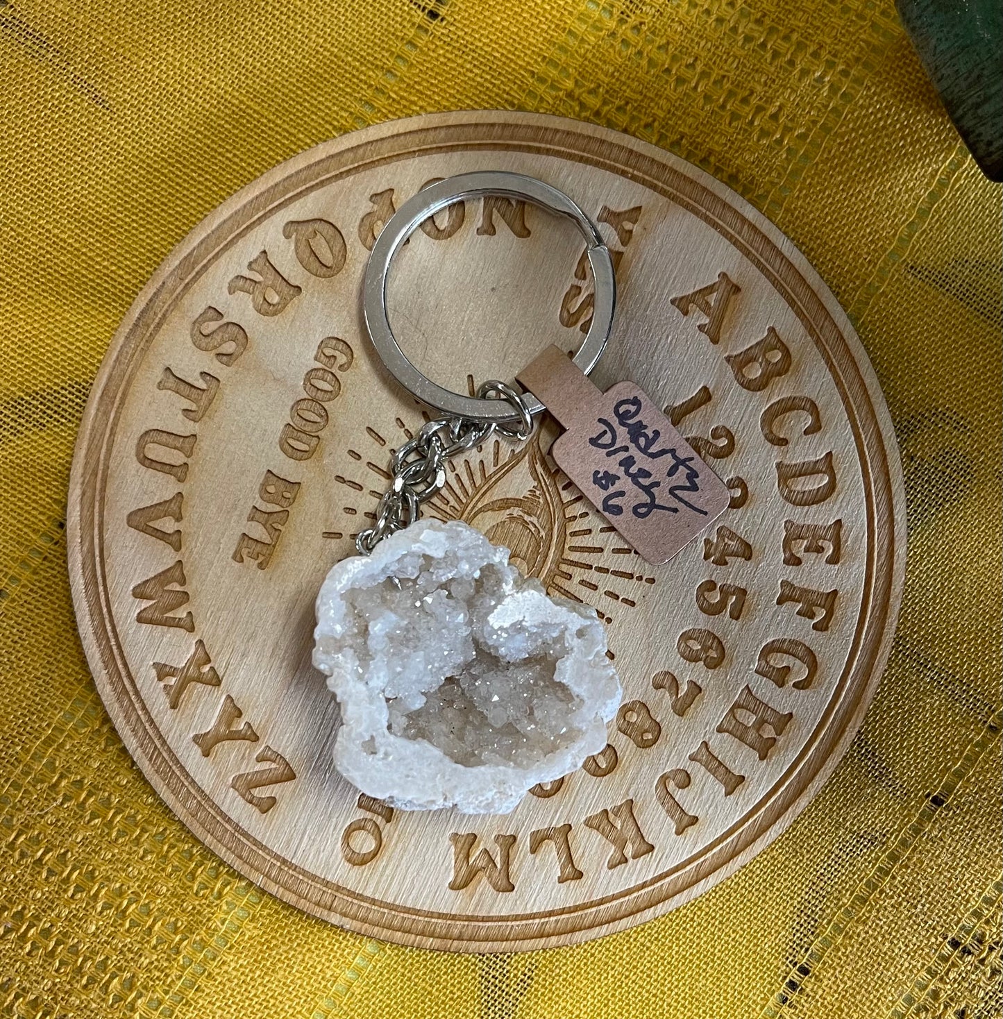 Gemstone & Crystal Keychain - Various - Hand Crafted