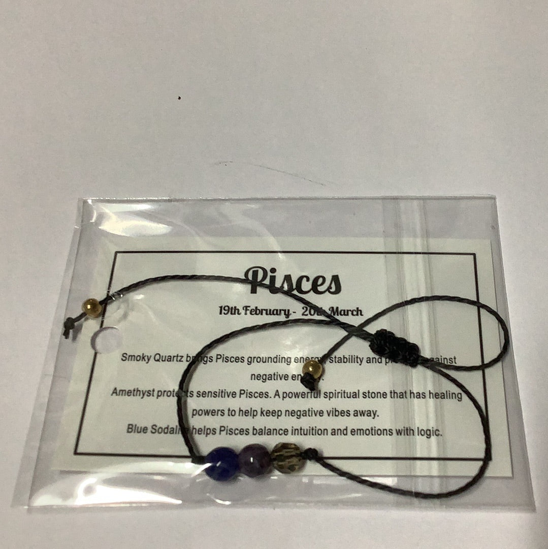 Zodiac Crystal Bracelets / Anklets