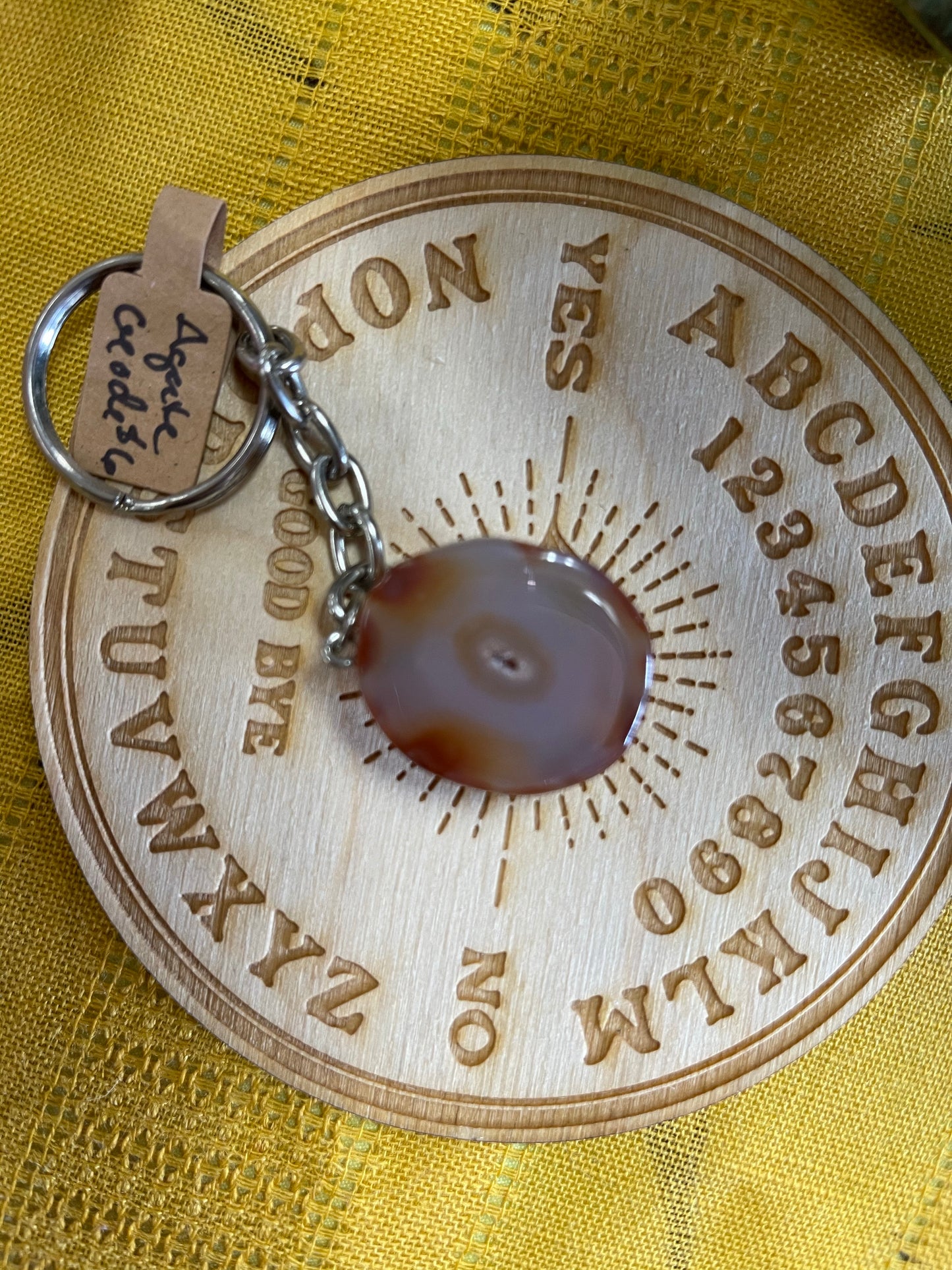 Gemstone & Crystal Keychain - Various - Hand Crafted