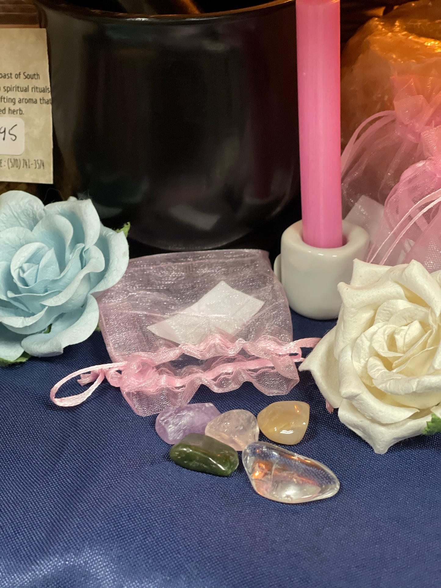 Love Crystal Mojo Bag - Tree Of Life Shoppe