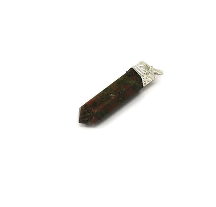 Single Point Gemstone Pencil Pendants - Various