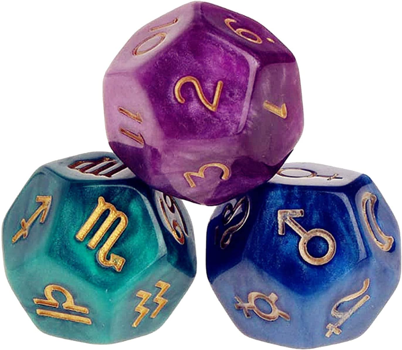 Zodiac Dice Set