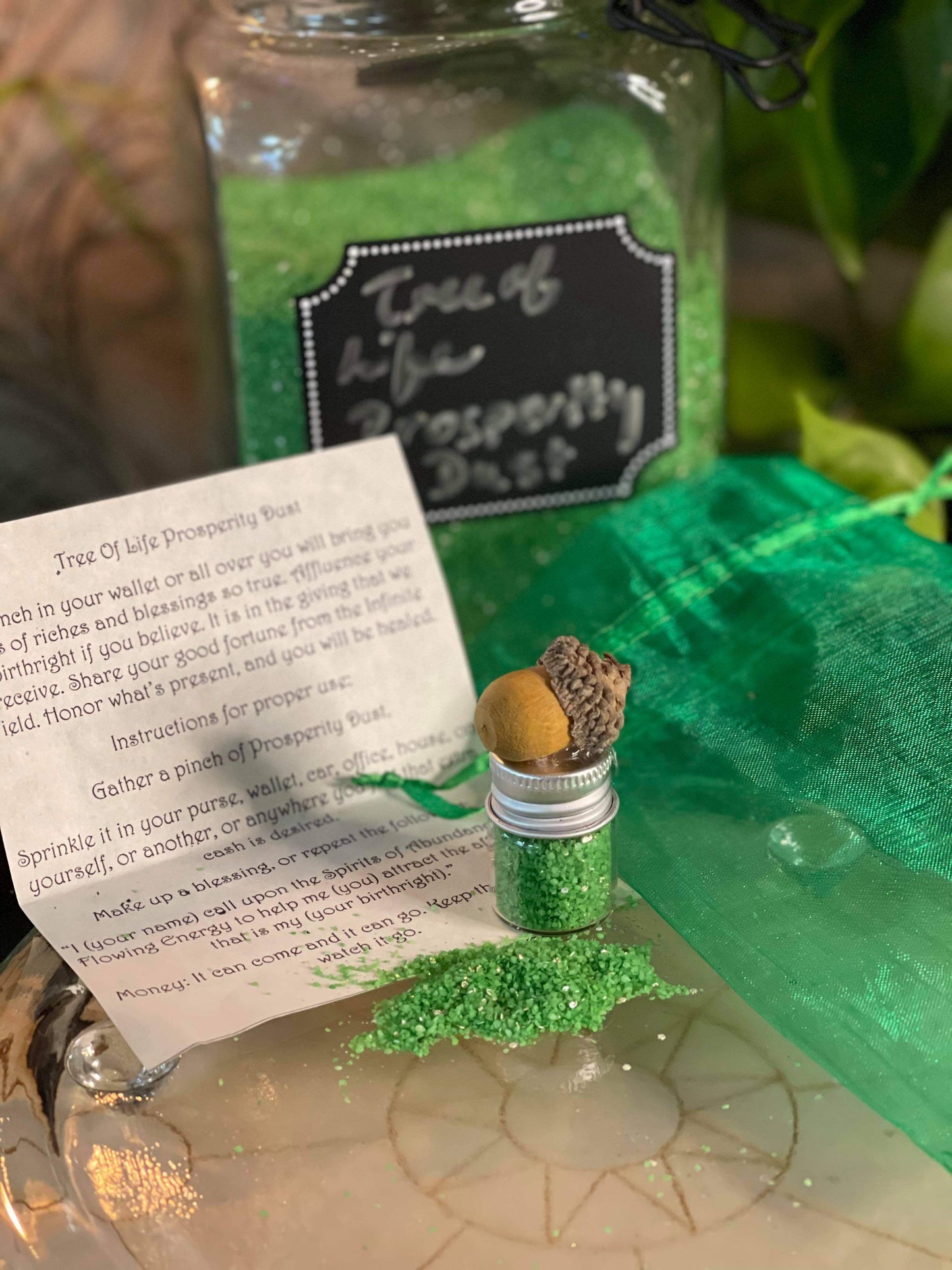 Magical Dusts, Powder and Sprinkles - Angel, Fairy, Tree of Life Prosperity