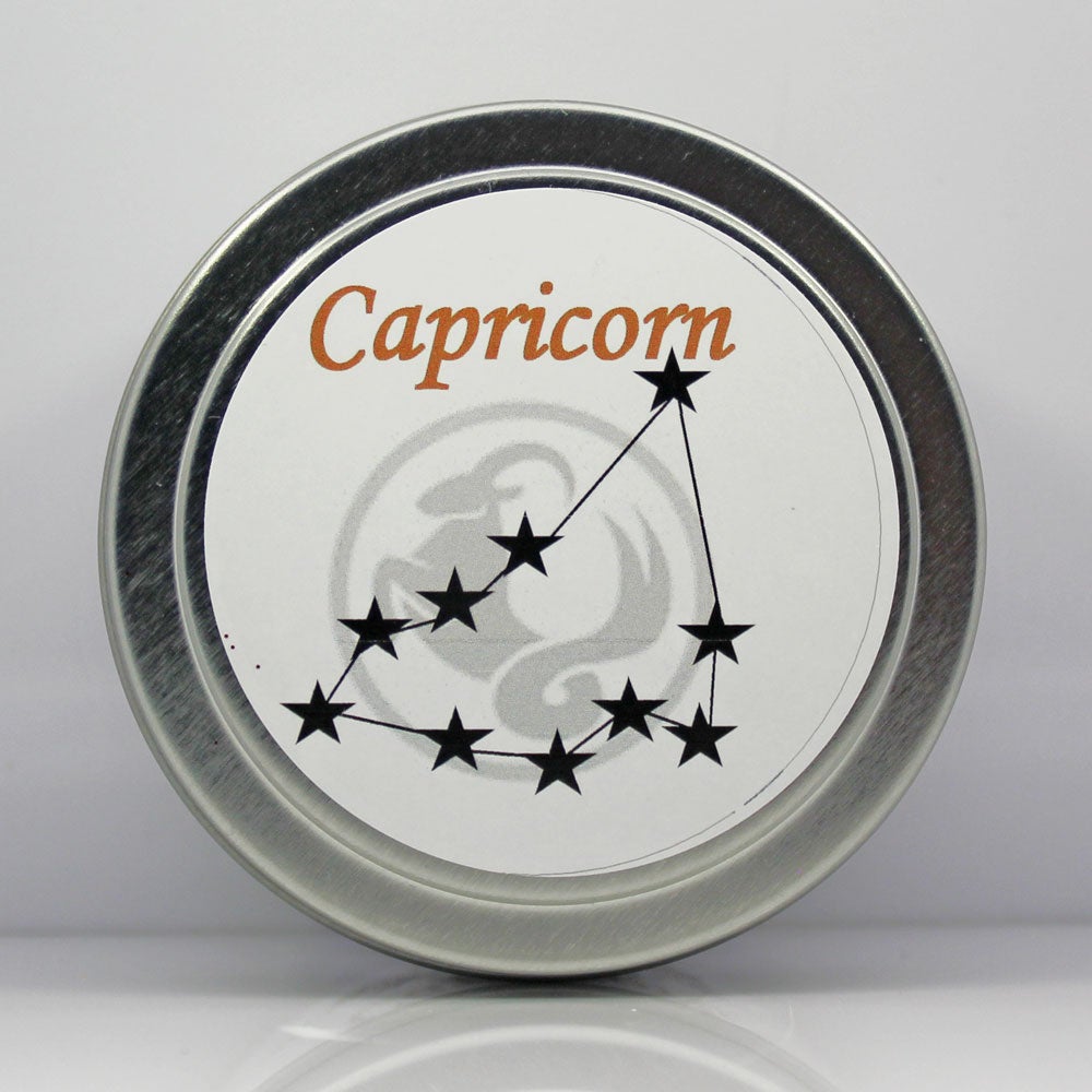 Capricorn
Astrological Candle Tin 4 oz.