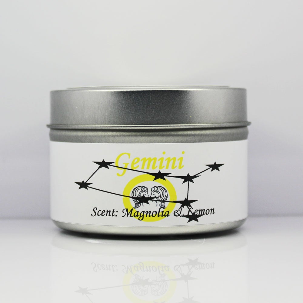 Gemini
Astrological Candle Tin 4 oz.