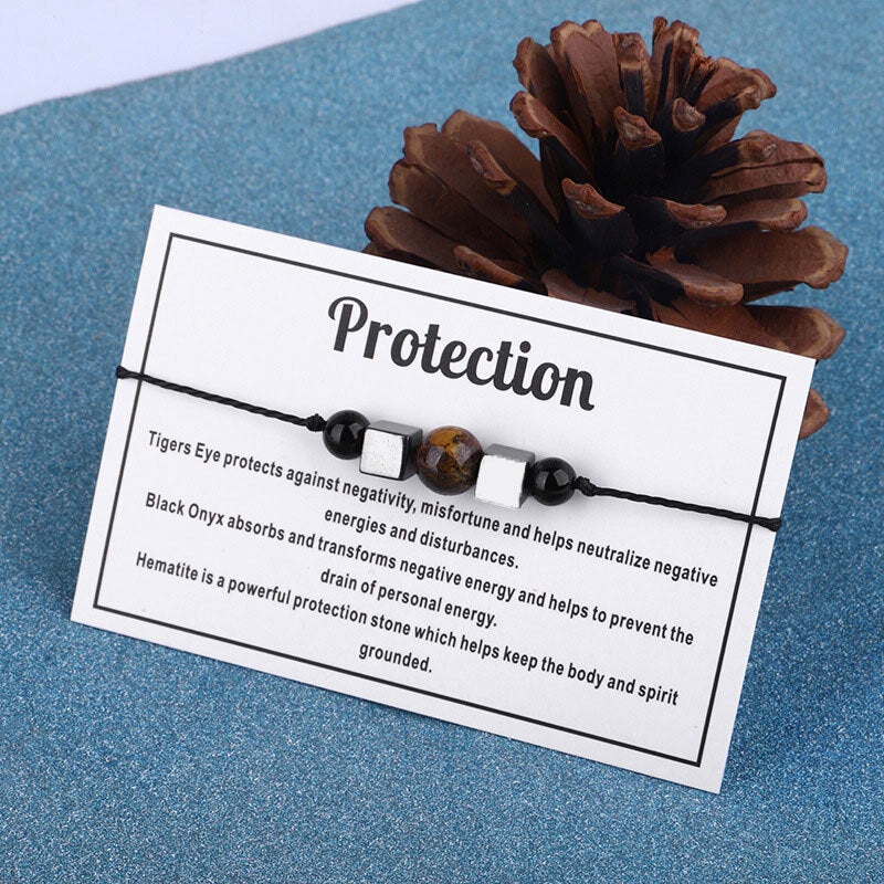 Protection Intention Gemstone Bracelet
