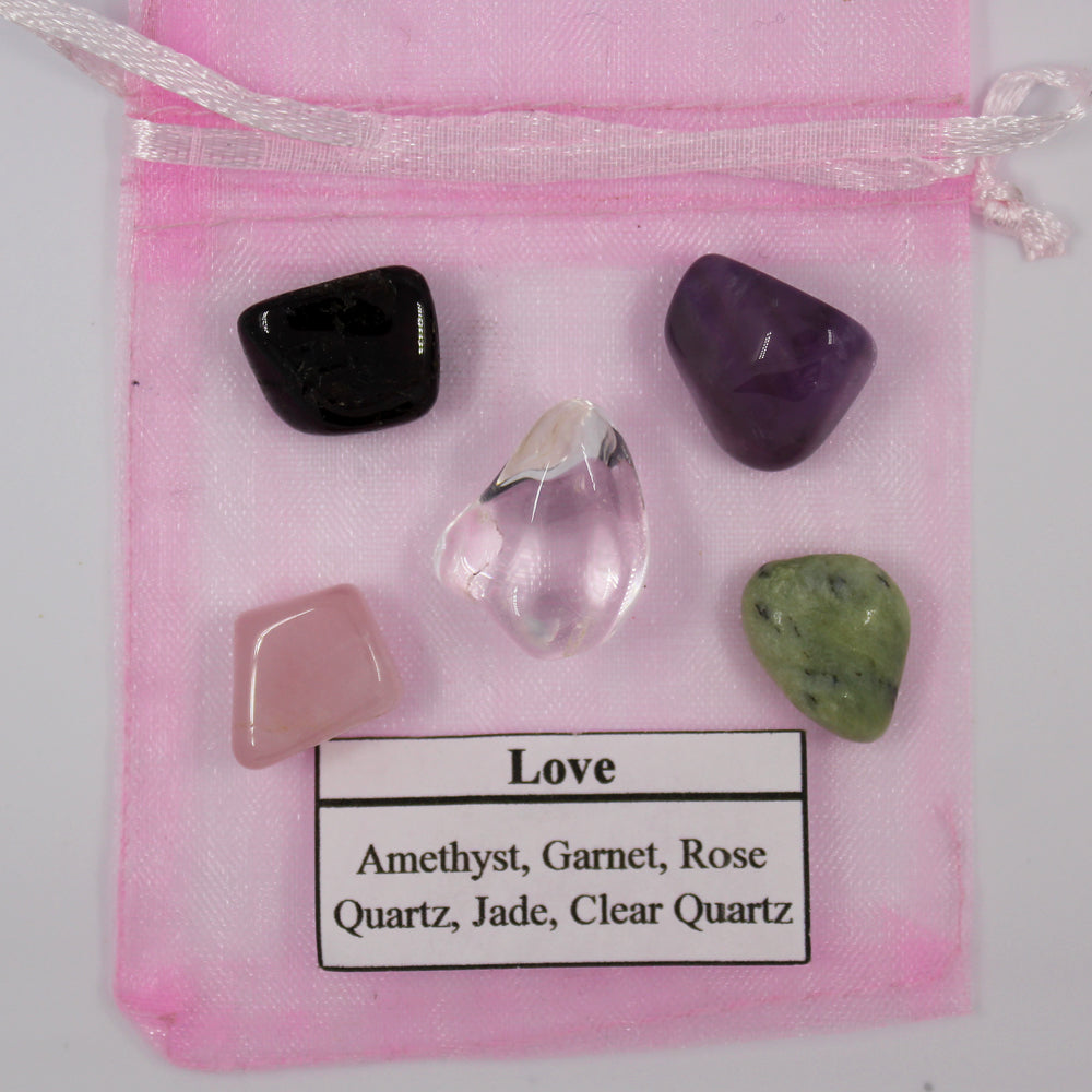 Love Crystal Mojo Bag - Tree Of Life Shoppe