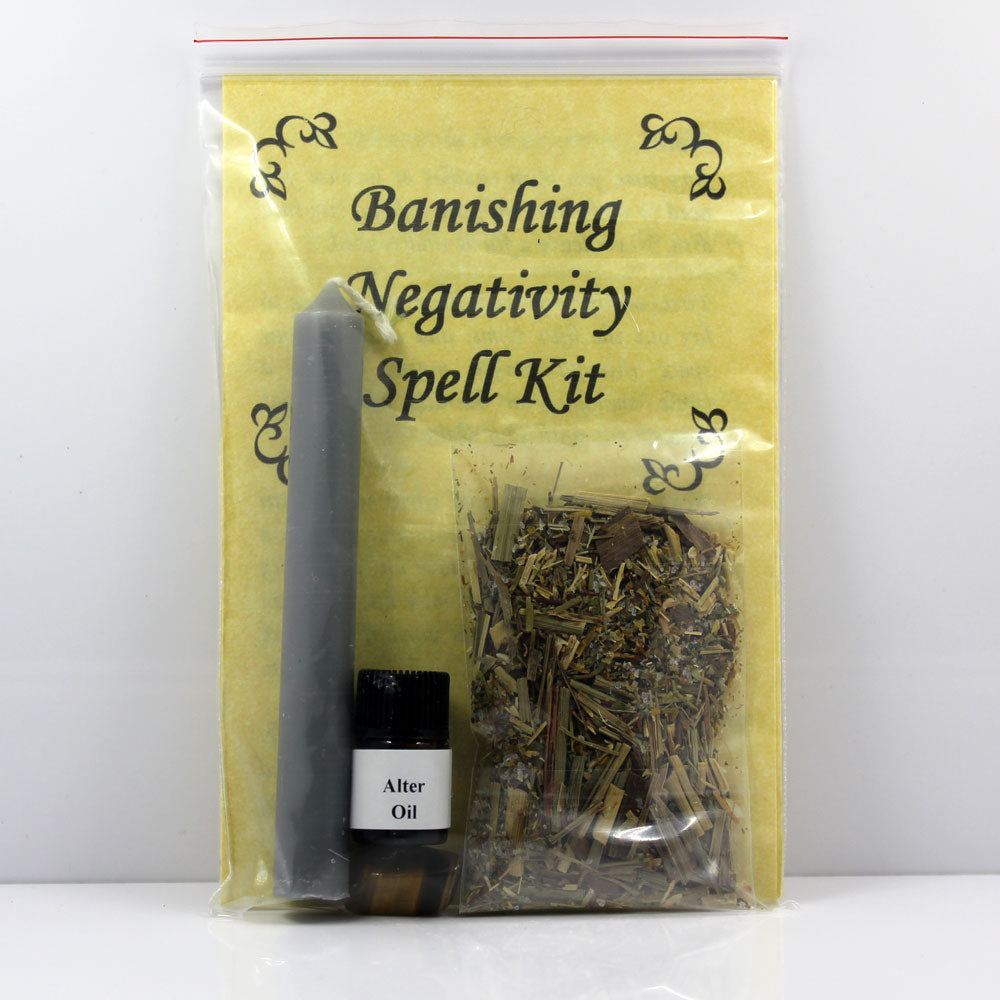 Spell Kit Banish Negativity - Tree Of Life Shoppe
