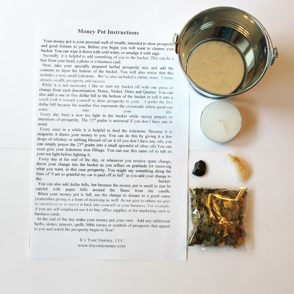 Money Pot Starter Kit - Spell Kit