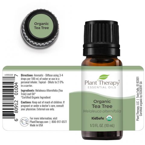 Tea Tree Essential Oil 10ml Organic ( Kidsafe )