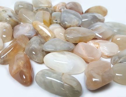 Moonstone, Peach - Tumbled - Tree Of Life Shoppe